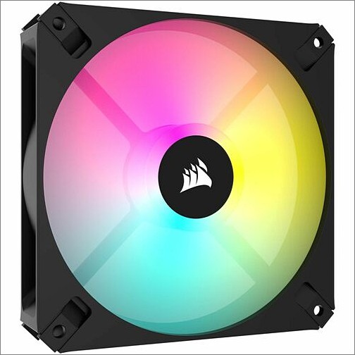 Corsair CO-9050166-WW Processor/Case Fans Corsair Icue Ar120 Digital Rgb 120mm Pwm Fan, Single Pack - 1 Pack - 4.72" Maximum Fan Diameter - 1  Co9050166ww 840006698968