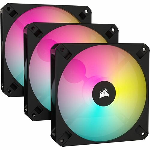 Corsair CO-9050167-WW Processor/Case Fans Corsair Icue Ar120 Digital Rgb 120mm Pwm Fan, Triple Pack - 3 Pack - 4.72" Maximum Fan Diameter - 44 Co9050167ww 840006698975
