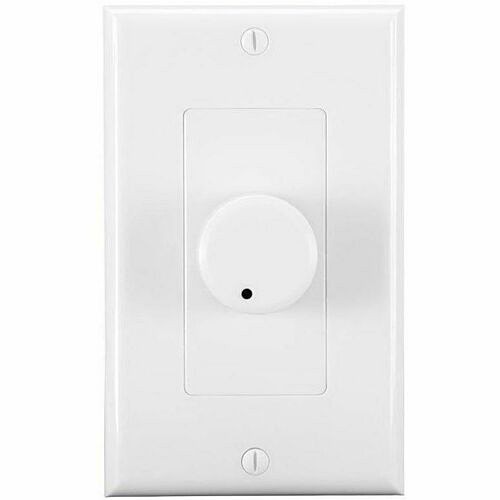 Monoprice 38172 A/V Control Panels Monoprice 100-watt Rotary Impedance Matching Speaker Volume Control With Color K (38172) 889028123225