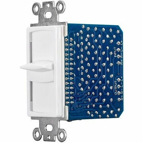 Monoprice 38169 A/V Control Panels Monoprice 120-watt Slider Resistance Speaker Volume Control (38169) 889028123195