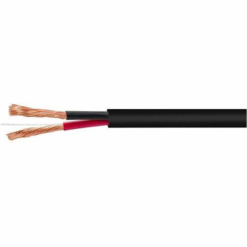 Monoprice 41396 Cables Monoprice Speaker Wire, Cl2 Rated, 2-conductor, 16awg, 1000ft, Black - 1000 Ft Audio Cable For Speak 889028155950