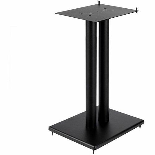 Monoprice 42837 Stands & Cabinets Monoprice 28in Steel Speaker Stand With Adjustable Top Plate (each) - 75 Lb Load Capacity - 28" Heig 889028170304
