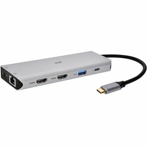 Monoprice 44467 Docking Stations Monoprice 13-in-1 Dual-hdmi + Displayport Multi-stream Transport (mst) Dock - For Monitor, Mouse, Ke 889028189320