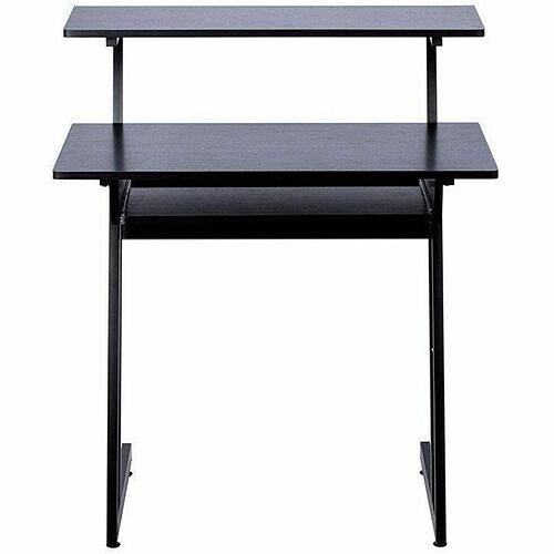 Monoprice 625919 Tables & Desks Monoprice Recording Studio Desk With Raised Platform And Keyboard Tray - 175 Lb Capacity - 38" Heigh 889028182017