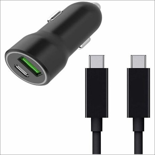 4xem 4XCARCHARGEKITB Miscellaneous Kits 4xem In Car Charging Kit - Black - Including: 4xem Dual Usb Car Charger Adapter A/c And 4xem 3ft/1m  841567004298