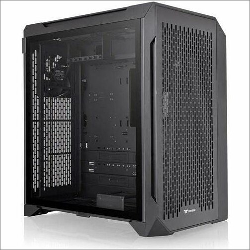 Thermaltake CA-1X7-00F1WN-00 Computer Cases Thermaltake Cte C700 Air Mid Tower Chassis - Mid-tower - Black - Spcc, Acrylonitrile Butadiene Styre Ca1x700f1wn00 841163085530