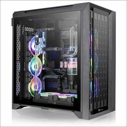 Thermaltake CA-1X7-00F1WN-01 Computer Cases Thermaltake Cte C700 Tg Argb Mid Tower Chassis - Mid-tower - Black - Spcc, Acrylonitrile Butadiene S Ca1x700f1wn01 841163087190