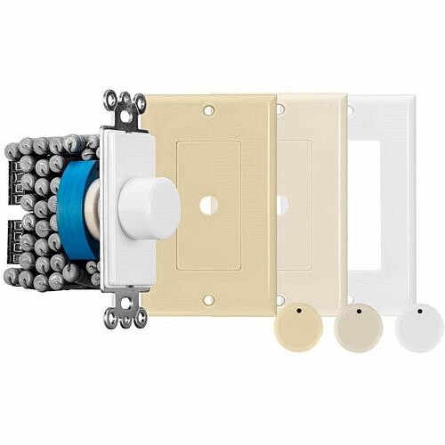 Monoprice 38168 A/V Control Panels Monoprice 120-watt Rotary Resistance Speaker Volume Control (38168) 889028123188