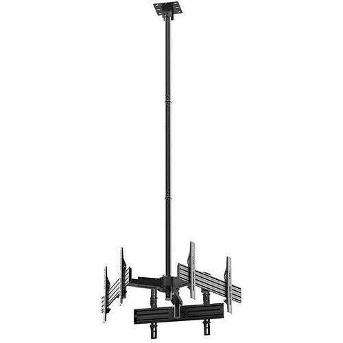 Monoprice 34195 Mounting Kits Monoprice 34195 Ceiling Mount For Flat Panel Display, Tv, Display - 3 Display(s) Supported - 32" To  889028093788