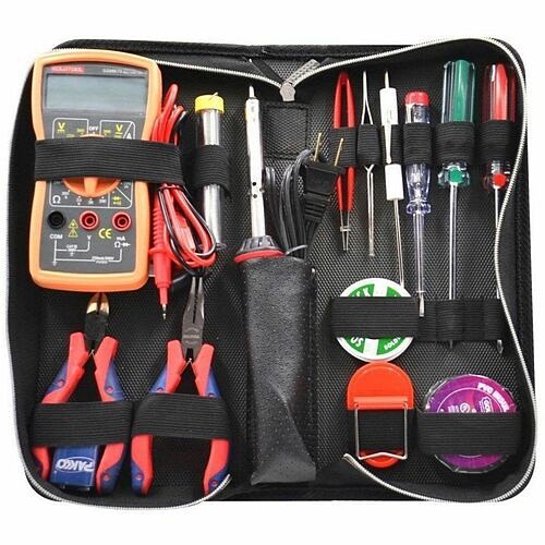 Monoprice 39391 Tool Kits Monoprice 15-piece Electrical Training Tool Kit - 15 Piece(s) (39391) 889028135600