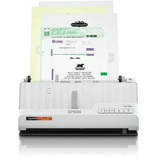Epson B11B270202 Scanners Epson Rapidreceipt Rr-400w Sheetfed Scanner - 600 Dpi Optical - 30-bit Color - 10-bit Grayscale - 30 EPSB11B270202 010343979253