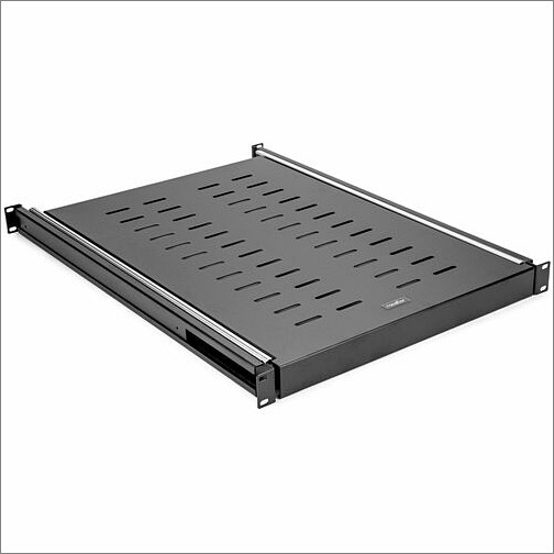 Rocstor Y10E049-B1 Rack Equipment Rocstor 19" Adjustable Sliding Server Rack Cabinet Shelf - For Server, Data Center - 1u Rack Height  Y10e049b1 810606039959