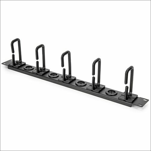 Rocstor Y10E045-B1 Cable Management Rocstor 1u Server Rack Cable-management Panel - Cable Management Panel - Black - 1 - 1u Rack Height  Y10e045b1 810606039911
