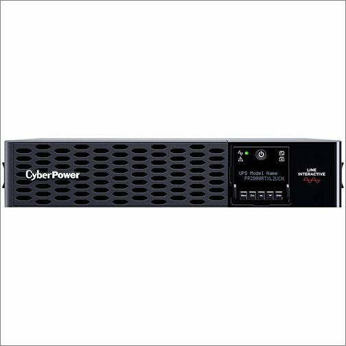 CyberPower PR2000RTXL2UCN UPS General Purpose Cyberpower Pr2000rtxl2ucn New Smart App Sinewave Ups Systems - 2000va/2000w, 120 Vac, Nema 5-20p, 2u 649532935697