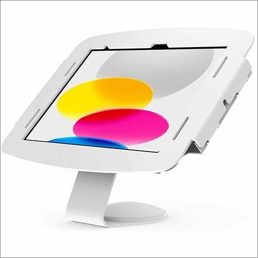 Maclocks 111W299PSENW Mounting Kits Compulocks Ipad Pro 12.9" (3-6th Gen) Space Enclosure Core Counter Stand Or Wall Mount White - High- 819472028838