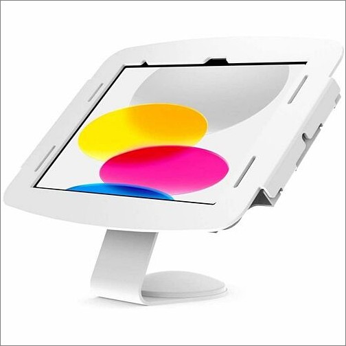 Maclocks 111W209IPDSW Mounting Kits Compulocks Ipad 10.9" 10th Gen Space Enclosure Core Counter Stand Or Wall Mount White - High-grade A 819472028791