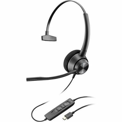 Hp 760Q8AA Headsets/Earsets Poly Encorepro 310 Usb-c Monoaural Headset Taa - Mono - Usb Type C - Wired - 20 Hz - 10 Khz - Over-t 197029372819