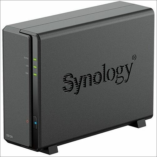 Synology DS124 NAS Servers Synology Diskstation Ds124 San/nas Storage System - Realtek Rtd1619b Quad-core (4 Core) 1.70 Ghz - 1 846504005017