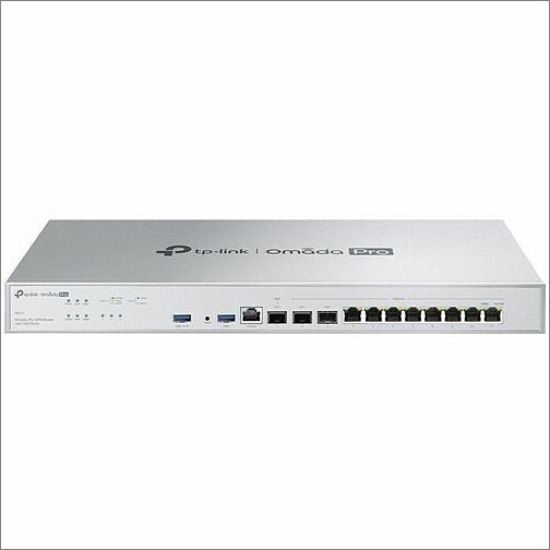 Tp Link G611 Routers & Gateways Omada Pro Omada Pro Vpn Router With 10g Ports - 8 Ports - 4 Rj-45 Port(s) - 4 Wan Port(s) - 3 Sfp+ S 840030711480