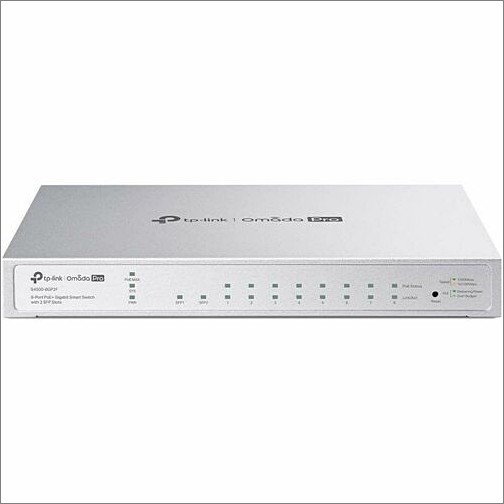 Tp Link S4500-8GP2F Switches & Bridges Omada Pro Omada Pro 8-port Poe+ Gigabit Smart Switch With 2 Sfp Slots - 8 Ports - Manageable - Gigab S45008gp2f 840030711350