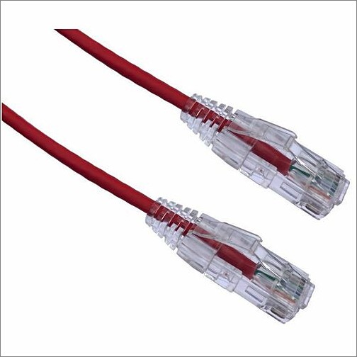 Axiom Memory AXG97818 Cables Axiom 80ft Cat6 Snagless Bendnflex Ultra-thin Patch Cable - Red - Taa Compliant - 80 Ft Category 6 N 840177891144