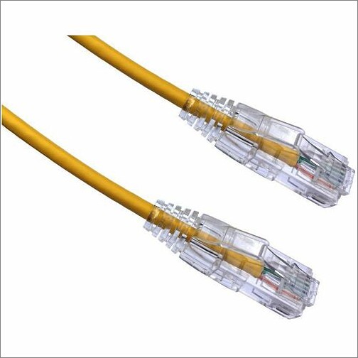 Axiom Memory AXG97849 Cables Axiom 7ft Cat6 Snagless Bendnflex Ultra-thin Patch Cable - Yellow - Taa Compliant - 7 Ft Category 6  840177891472