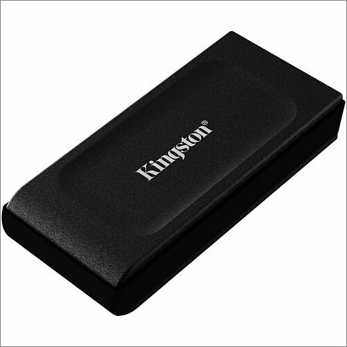 Kingston SXS1000/1000G Hard Drives Kingston Xs1000 1 Tb Portable Solid State Drive - External - Usb 3.2 (gen 2) - 1050 Mb/s Maximum Rea Sxs10001000g 740617338515
