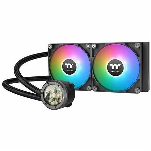 Thermaltake CL-W383-PL12SW-A Processor/Case Fans Thermaltake Th240 V2 Ultra Argb Sync All-in-one Liquid Cooler - 4.72" Maximum Fan Diameter - 2 X Fan Clw383pl12swa 841163087947