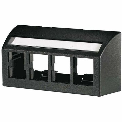 C2g 40300633 Faceplates & Mounting Boxes Ortronics Furniture Plates For Tracjack - 4 X Total Number Of Socket(s) - Furniture Mount - Fog Whit 662875411345