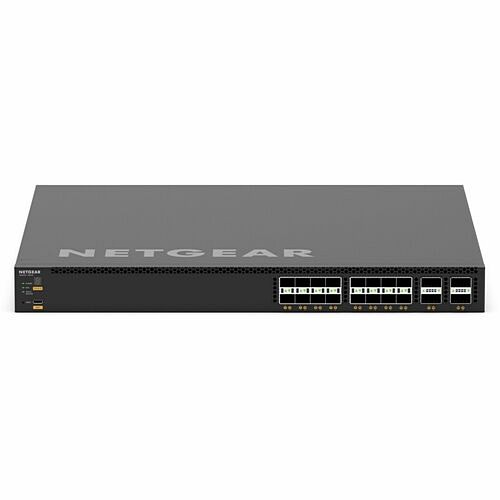 Netgear VSM4320C-100NES Switches & Bridges Netgear Av Line M4350-16v4c Ethernet Switch - Manageable - 100 Gigabit Ethernet - 100gbase-x, 25gbas Vsm4320c100nes 606449165074
