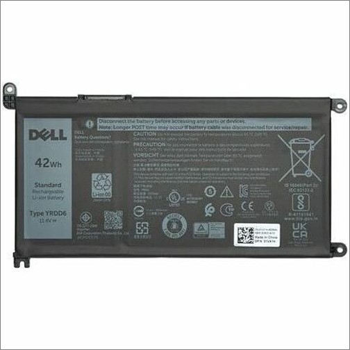 Dell 1VX1H Batteries Dell 3-cell 42 Wh Lithium-ion Replacement Battery For Select Laptops - For Notebook - Battery Rechar 