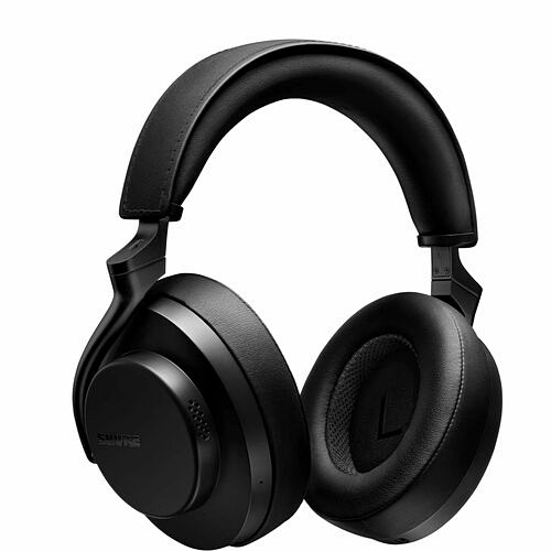 Shure Inc. SBH50G2-BK Headsets/Earsets Shure Aonic 50 Gen 2 Wireless Noise Cancelling Headphones - Stereo - Mini-phone (3.5mm) - Wired/wire Sbh50g2bk 042406775144