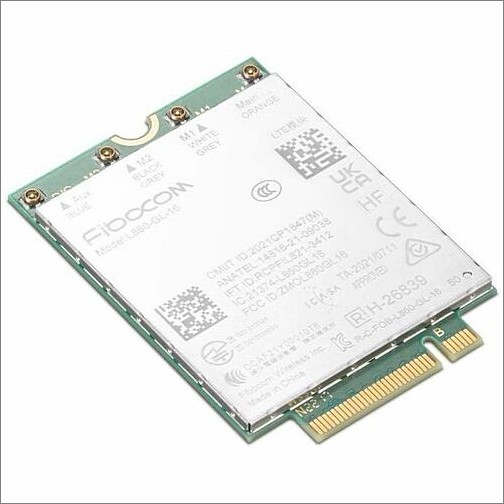 Lenovo 4XC1M72794 Radio Cards Lenovo Thinkpad Fibocom L860-gl-16 4g Lte Cat16 M.2 Wwan Module (4xc1m72794) 195892091424