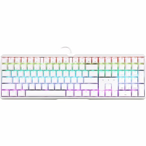 Cherry G80-3874HXAUS-0 Keyboards & Keypads Cherry Mx 3.0s Wired Rgb Keyboard, Mx Brown Switch, For Office And Gaming, White - Removeable Cable, G803874hxaus0 840183606480