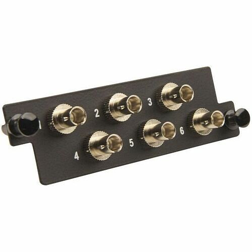 C2g HDFP-STS06NC Patch Panels Ortronics Infinium Hdfp Adapter Panel 6 St Simplex, For Om4 Or Sm - 6 Port(s) - 6 X Simplex - Optica Hdfpsts06nc 662875027294