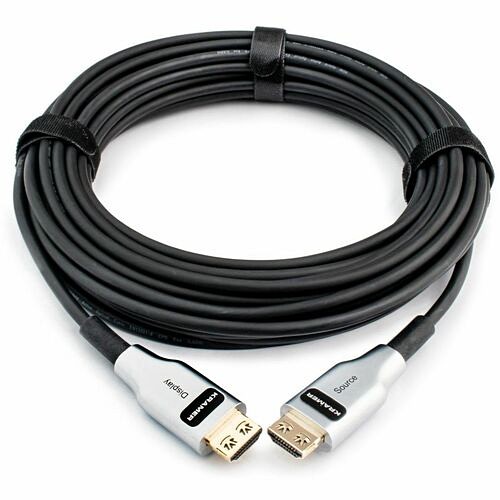 Kramer Electronics CP-AOCH/UF-197 Cables Kramer Ultra High-speed Hdmi Optic Hybrid Cable - Plenum Rated - 197 Ft Hybrid Fiber Optic A/v Cable Cpaochuf197 