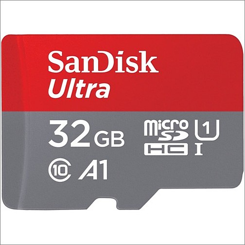 Sandisk SDSQUA4-032G-GN6MN Memory Cards Sandisk Ultra 32 Gb Class 10/uhs-i (u1) Microsdhc - 1 Pack - 120 Mb/s Read - 100 Mb/s Write (sdsqua4 Sdsqua4032ggn6mn 619659184162