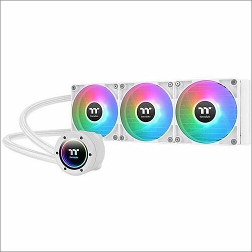 Thermaltake CL-W365-PL12SW-A Processor/Case Fans Thermaltake Th360 V2 Argb Sync All-in-one Liquid Cooler - Snow Edition - 4.72" Maximum Fan Diameter  Clw365pl12swa 841163089255