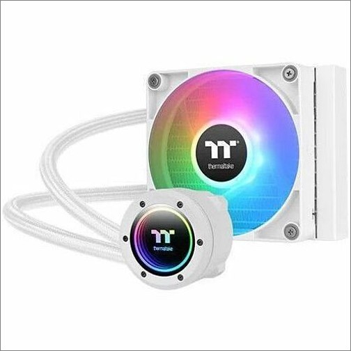 Thermaltake CL-W363-PL12SW-A Processor/Case Fans Thermaltake Th120 V2 Argb Sync All-in-one Liquid Cooler - Snow Edition - 4.72" Maximum Fan Diameter  Clw363pl12swa 841163089231