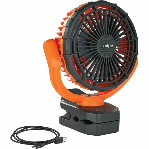 Ergodyne 12800 Fans Chill-its 6090 Rechargeable Portable Jobsite Fan EGO12800 00720476128007