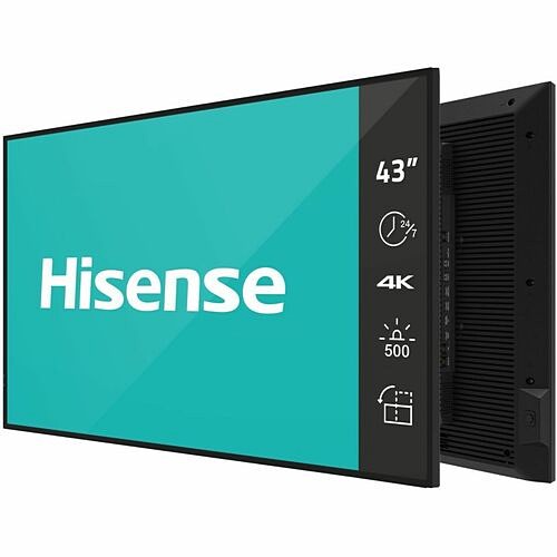 Hisense 43DM66D Digital Signage Systems Hisense 43" 4k Uhd Digital Signage Display - 24/7 Operation - 43" Lcd - Advanced Super Dimension Swi 888143017426