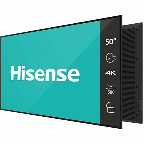Hisense 50DM66D Digital Signage Systems Hisense 50dm66d 50" 4k Uhd Digital Signage Display - 50" Lcd - Vertical Alignment (va) - 24 Hours/7  888143017433