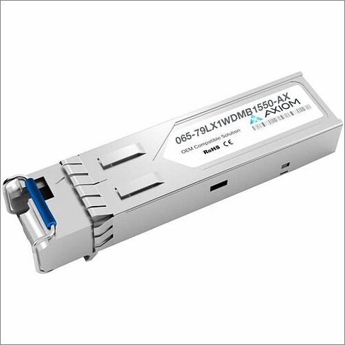 Axiom Memory 065-79LX1WDMB1550-AX Switch Modules Axiom 1000base-bx10-u Sfp Transceiver For Signamax-065-79lx1wdmb1550(downstream) - For Data Networki 06579lx1wdmb1550ax 198105000169