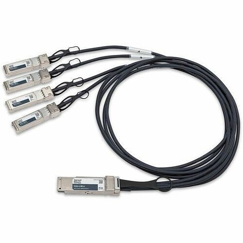 C2g 10203-2.5M-A Cables Approved Networks 40gbase Qsfp+ Passive Dac Cable (qsfp+ To 4 X Sfp+) Breakout Cable - 0.98" Twinaxi 1020325ma 