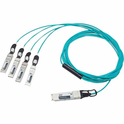 C2g ET7402-25AOC-5M-A Cables Approved Networks 100g Qsfp28 Aoc Cable (qsfp28 To 4 X Sfp28) Breakout - 16.40 Ft Fiber Optic Networ Et740225aoc5ma 