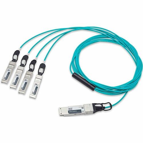 C2g Q4S28F-V30.0M13-A Cables Approved Networks 100g Qsfp28 Aoc Cable (qsfp28 To 4 X Sfp28) Breakout - 98.43 Ft Fiber Optic Networ Q4s28fv300m13a 