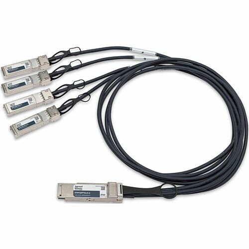 C2g SFPPQSFP30-01-A Cables Approved Networks 40gbase Qsfp+ Passive Dac Cable (qsfp+ To 4 X Sfp+) Breakout Cable - 3.28 Ft Twina Sfppqsfp3001a 