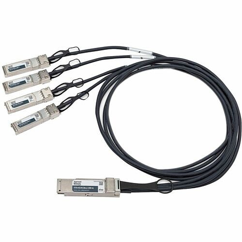 C2g XXV4DACBL2.5M-A Cables Approved Networks 100gbase Qsfp28 Passive Dac Cable (qsfp28+ To 4 X Sfp28) Breakout - 8.20 Ft Twinax Xxv4dacbl25ma 