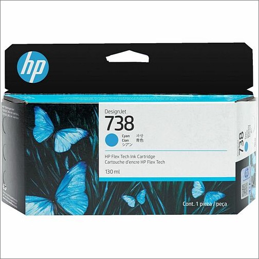 Hp 498N5A Toners & Ink Cartridges 738 Ink Cartridge 196068358860