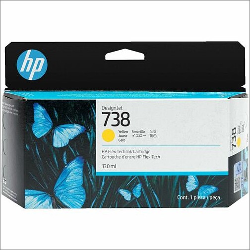 Hp 498N7A Toners & Ink Cartridges 738 Ink Cartridge 196068358884